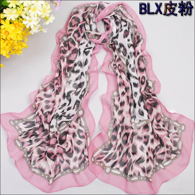 leopard silk scarves wholesale