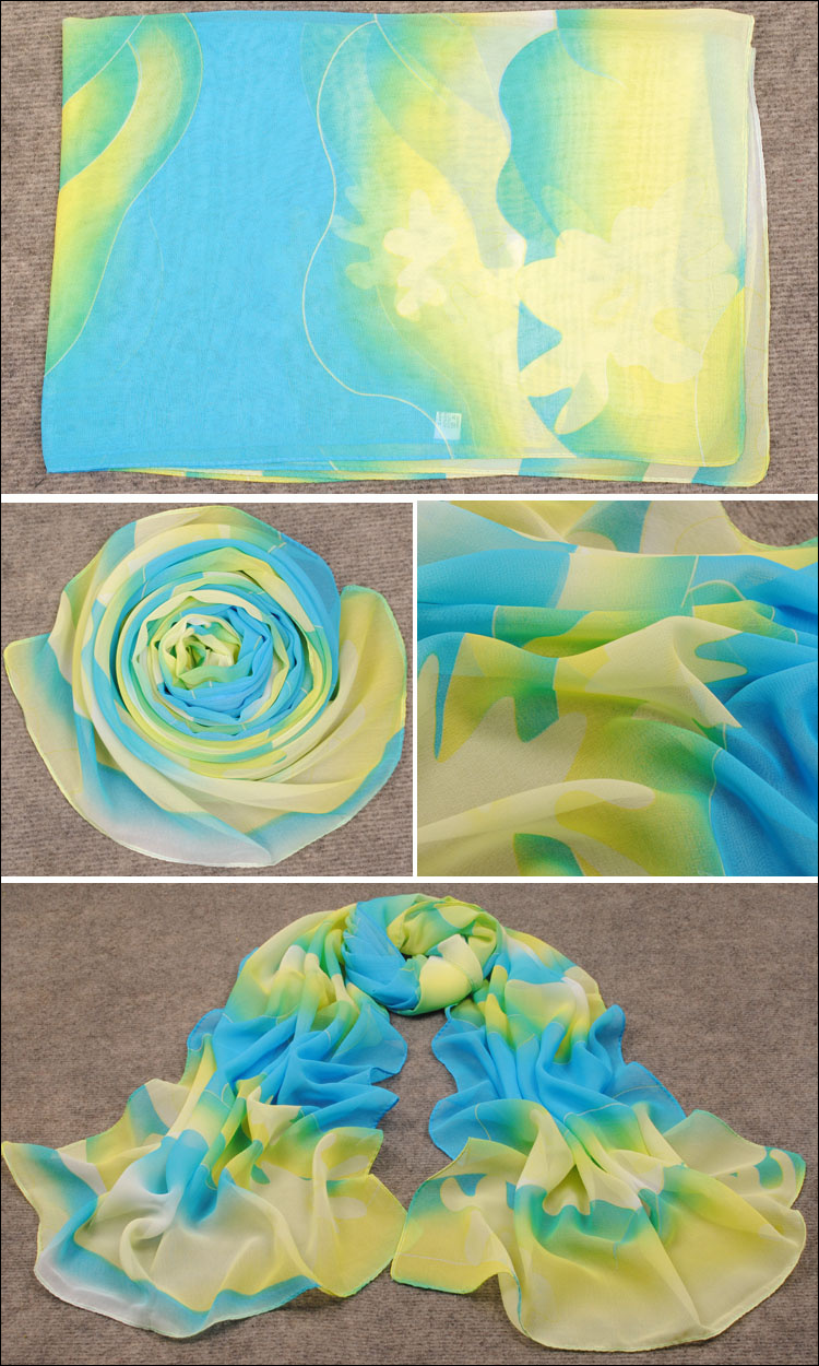 Hand-painted Silk Scarf wholesale