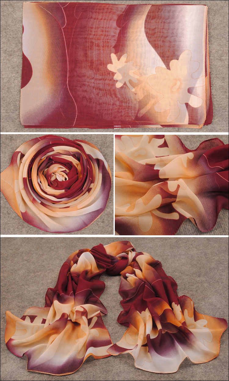 Hand-painted Silk Scarf wholesale