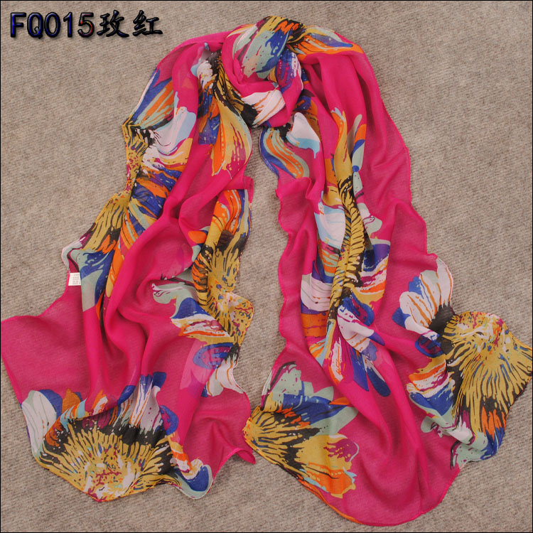 Sunflowers Silk Scarf Supply