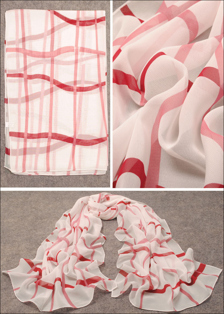 Singapor silk scarf wholesale