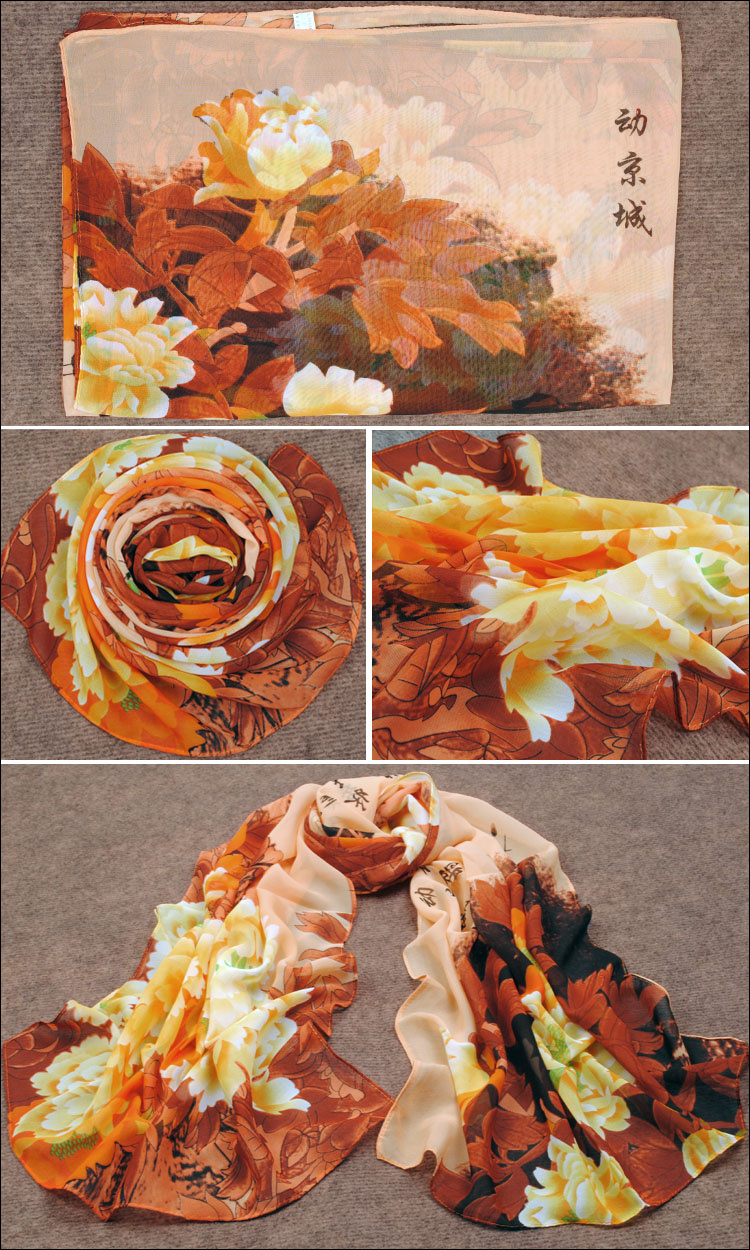 Hangzhou silk scarf