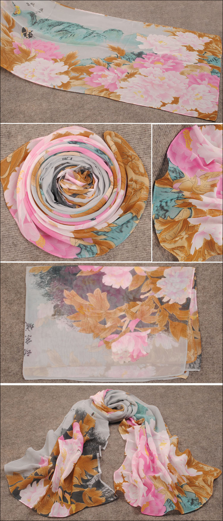 Hangzhou silk scarf