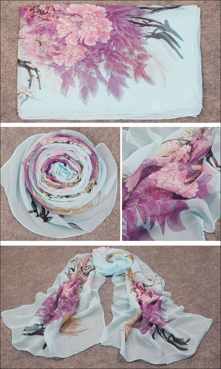 Chinese peacock scarf wholesale