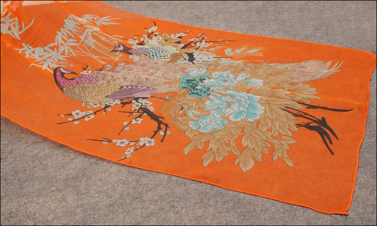 Chinese peacock scarf wholesale