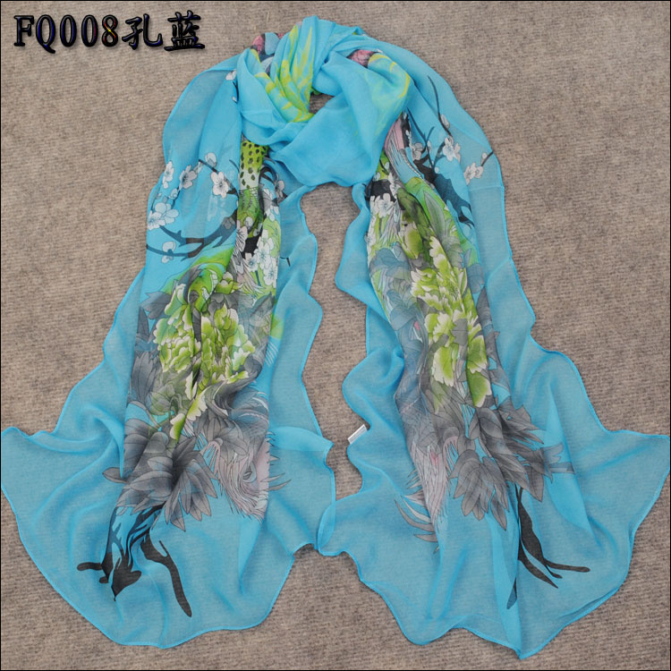 Chinese peacock scarf wholesale