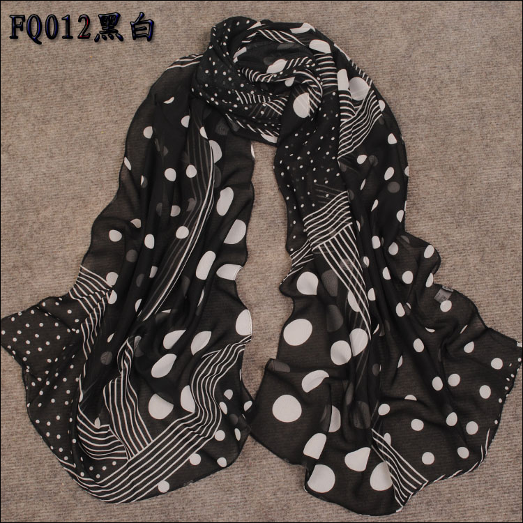 German dot scarf