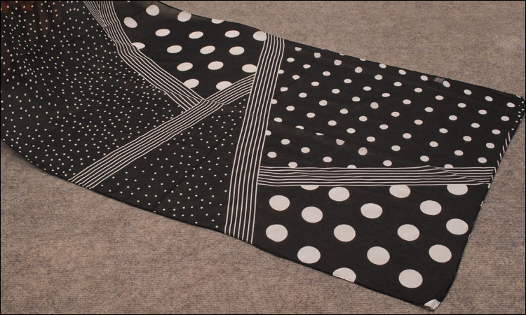 German dot scarf