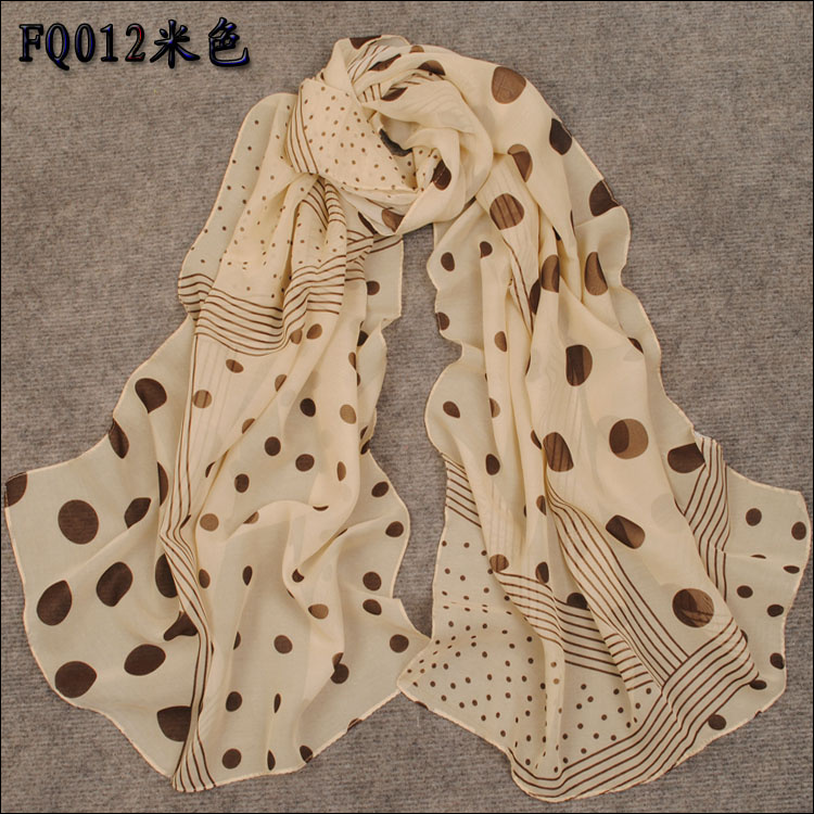German dot scarf