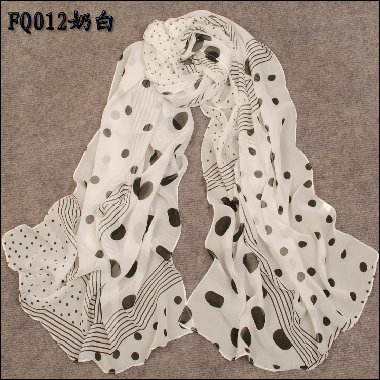 German dot scarf