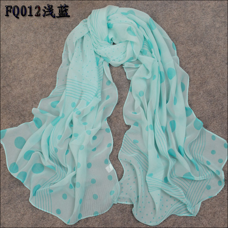 German dot scarf
