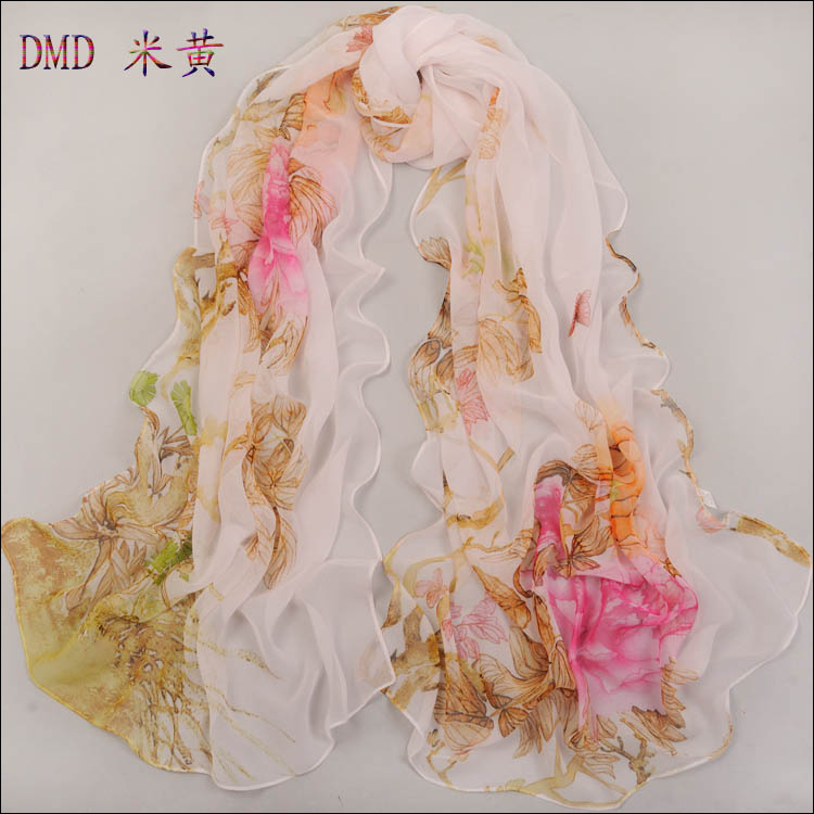 Danish flower scarf
