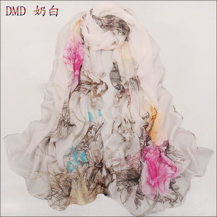 Danish flower scarf