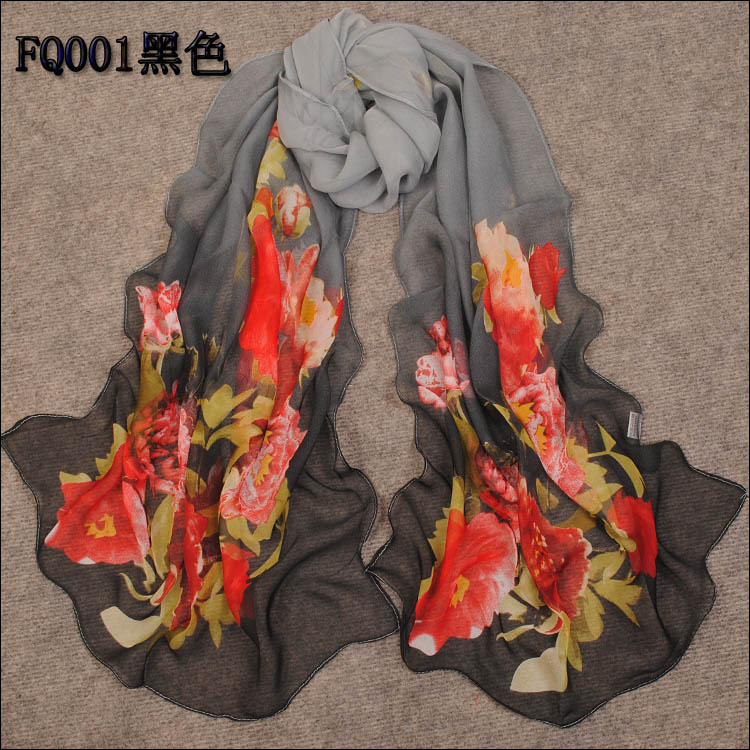 Fashion silk scarf