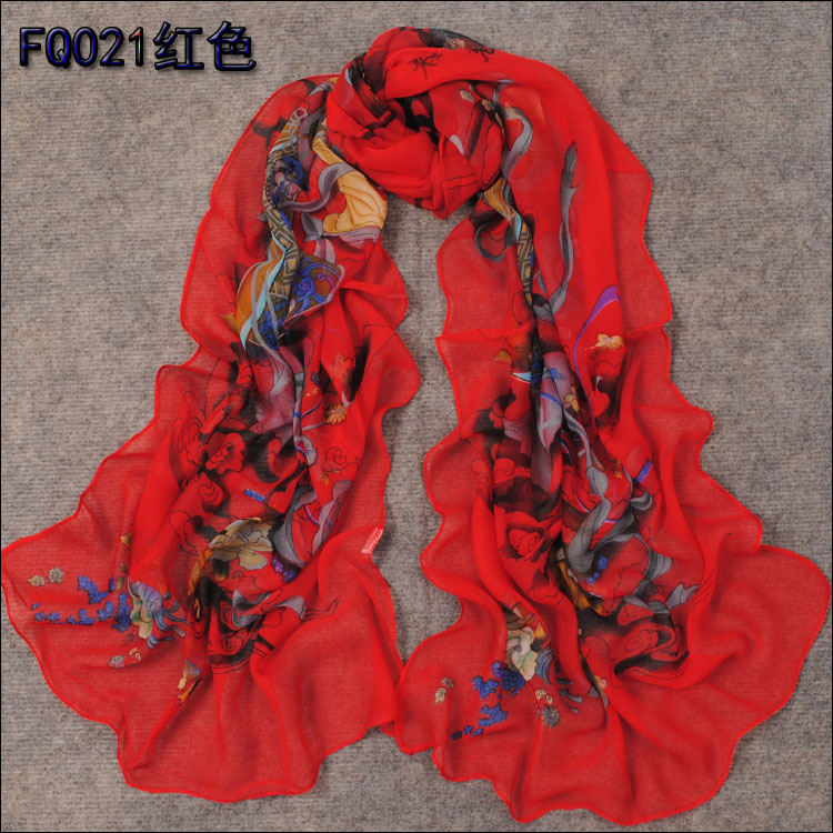 hot selling silk scarf
