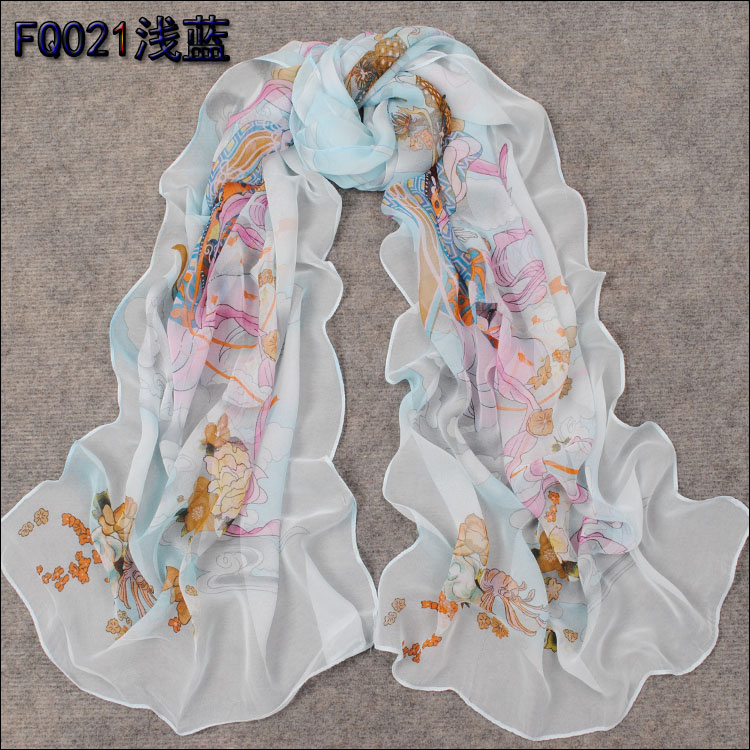 hot selling silk scarf