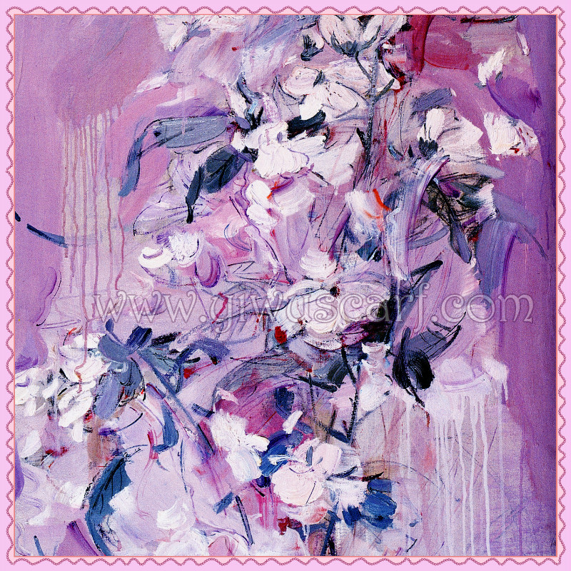 Russia 100% silk scarf