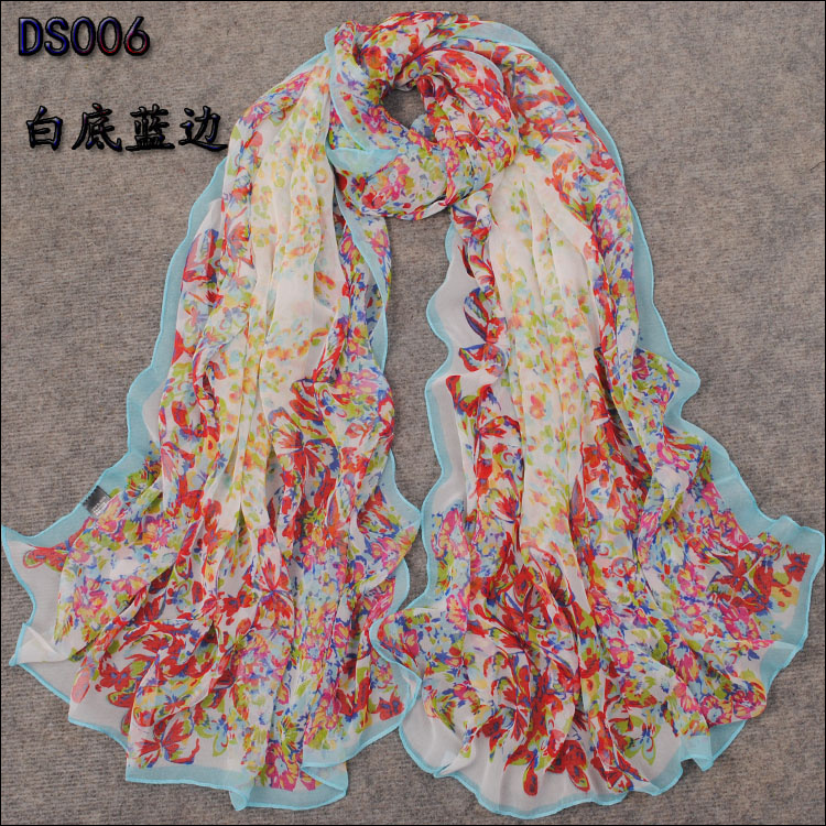 Singapor silk scarf
