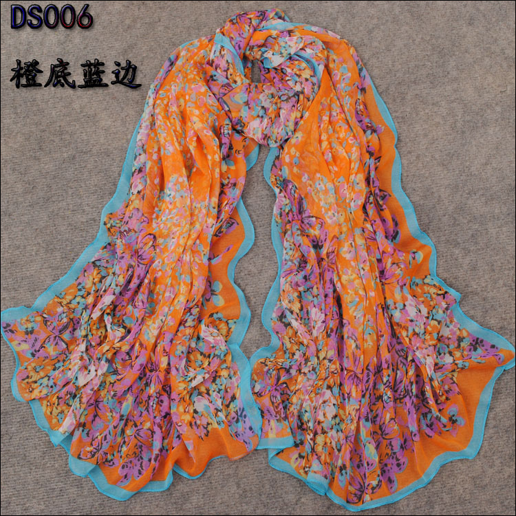Singapor silk scarf