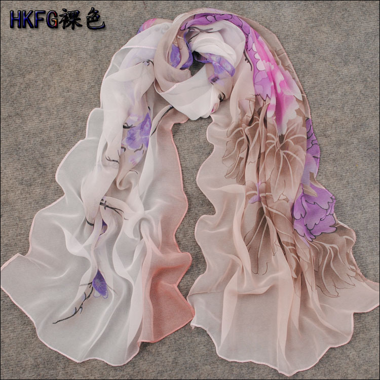 fashion flower scarf