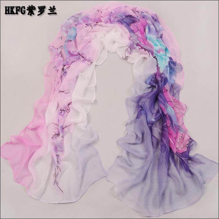 fashion flower scarf