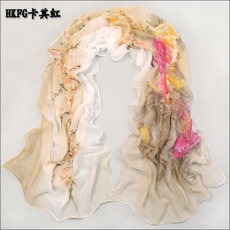 fashion flower scarf