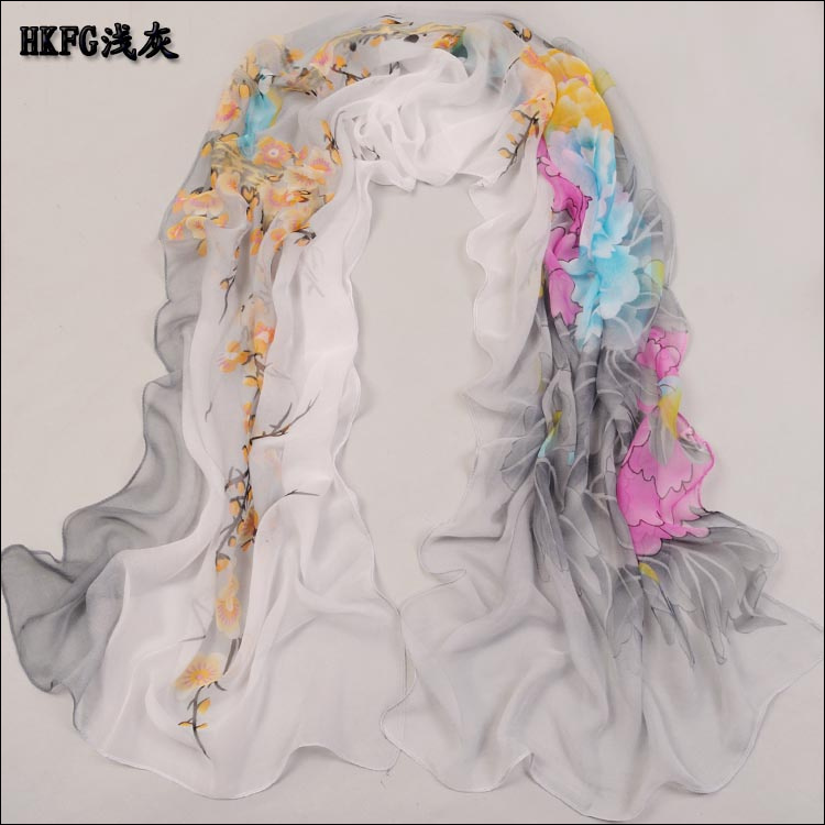 fashion flower scarf