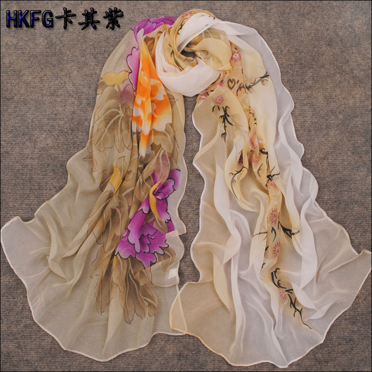 fashion flower scarf