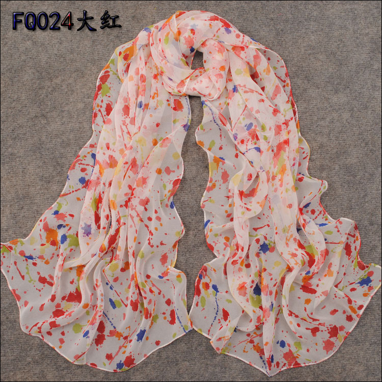 Printing scarf