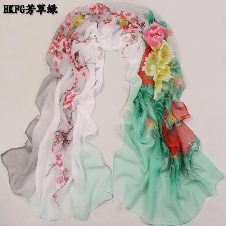 fashion flower scarf