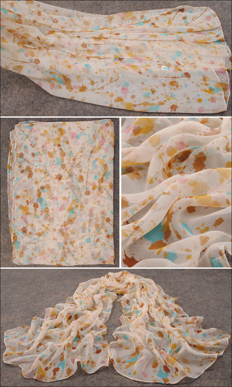 Printing scarf