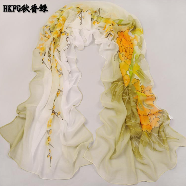 fashion flower scarf