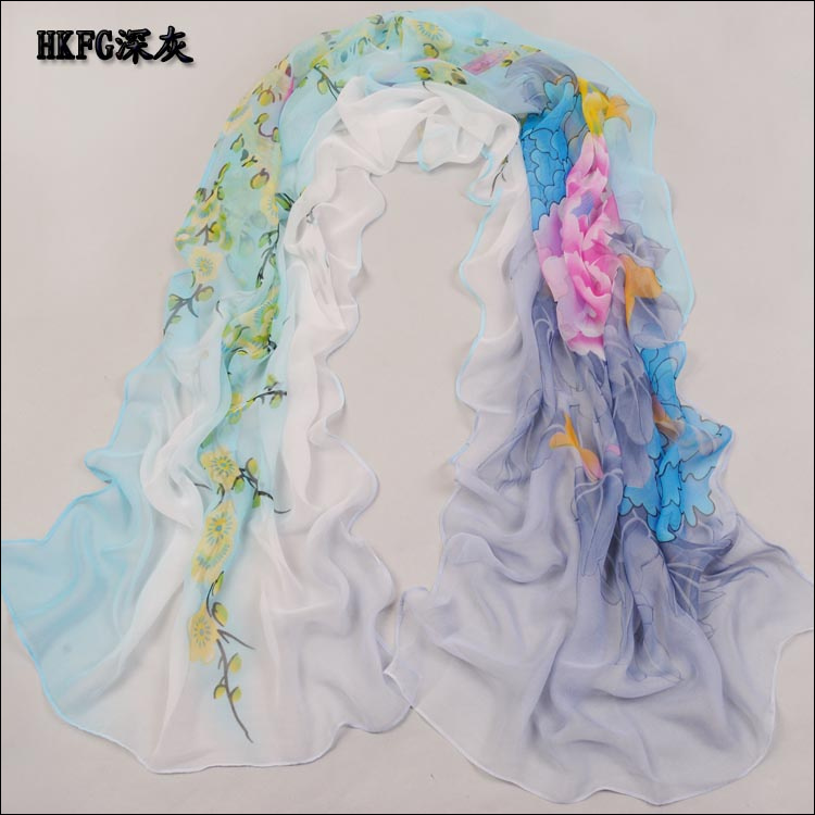 fashion flower scarf