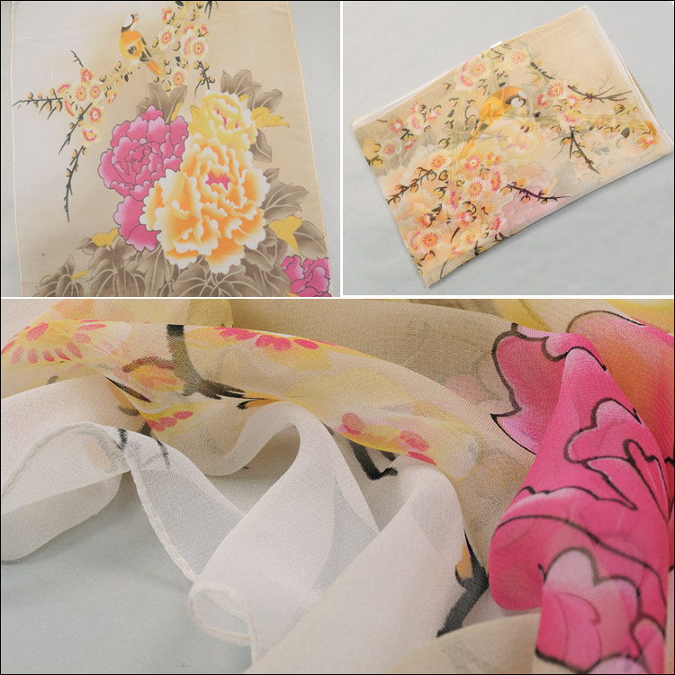 fashion flower scarf