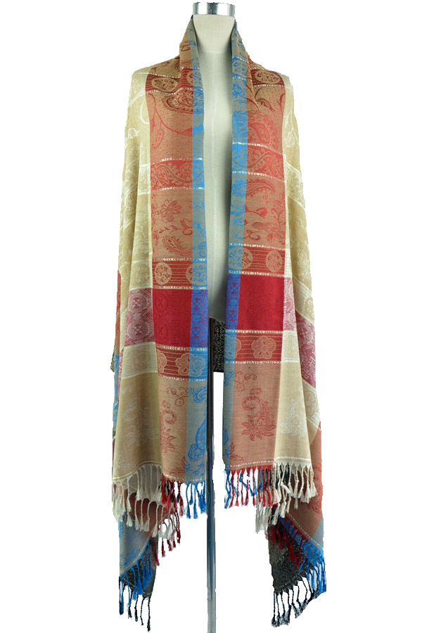 Fashion National Wind Color Scarf