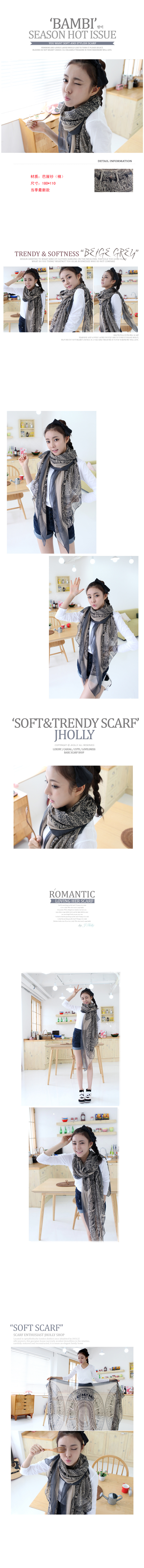 USA Fawn scarf wholesale
