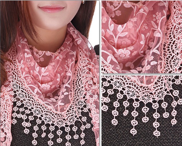 ladies triangle tassel scarf,shawl wholesale