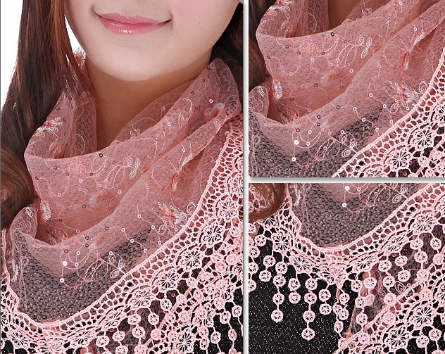 ladies triangle tassel scarf,shawl wholesale