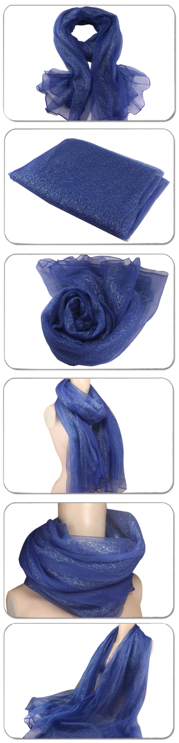 solid color lace scarf for ladies
