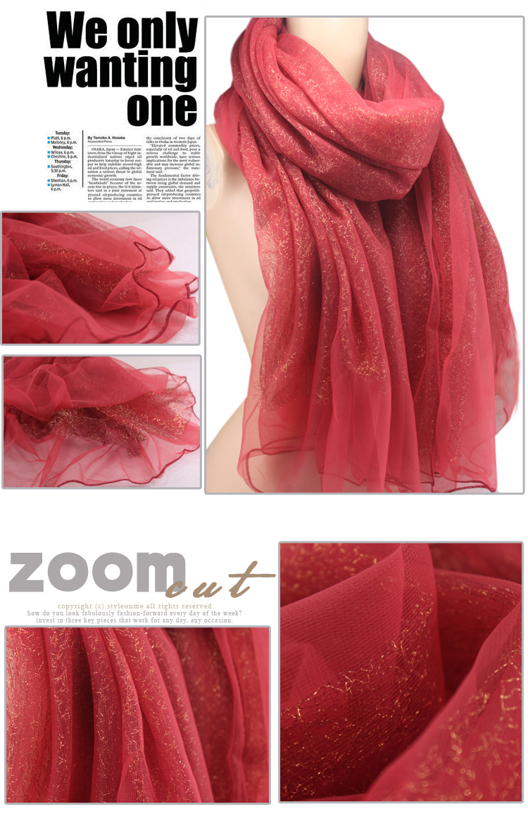 solid color lace scarf for ladies
