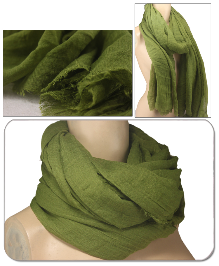 2013 solid color long scarf for women