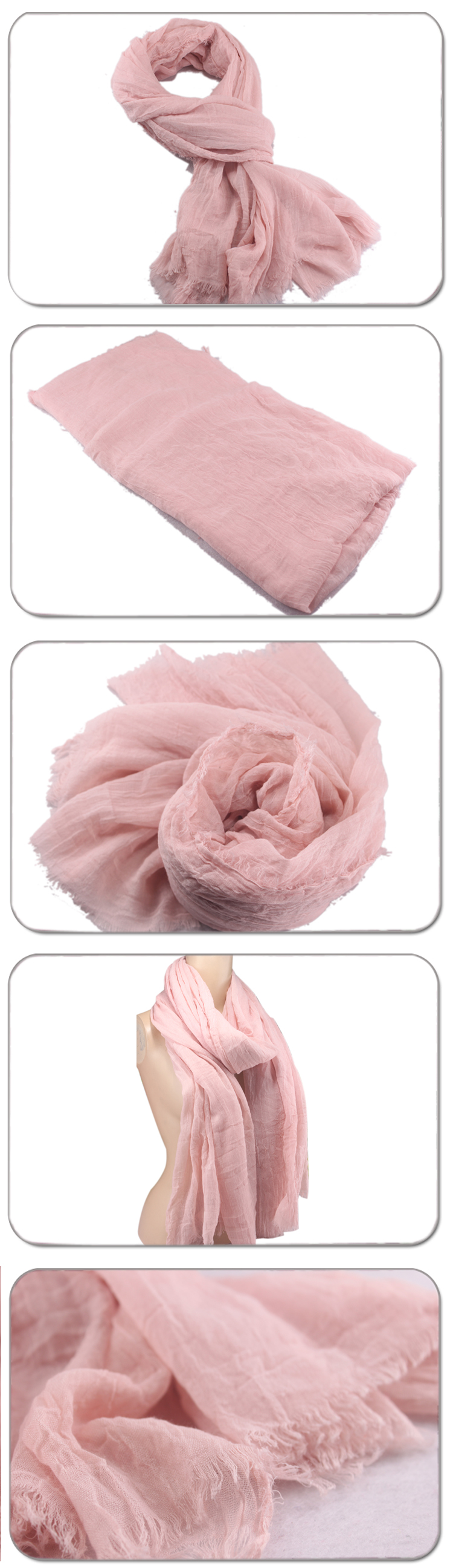2013 solid color long scarf for women