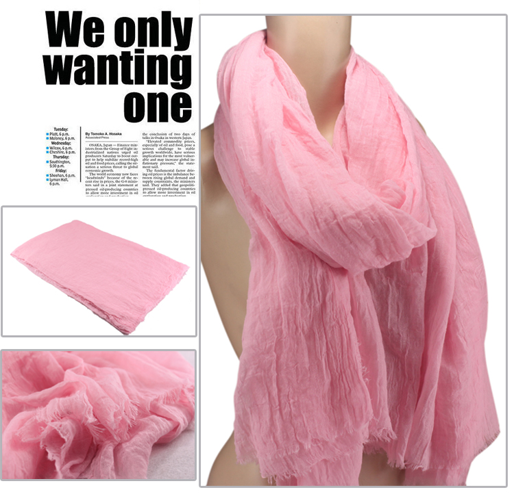 2013 solid color long scarf for women
