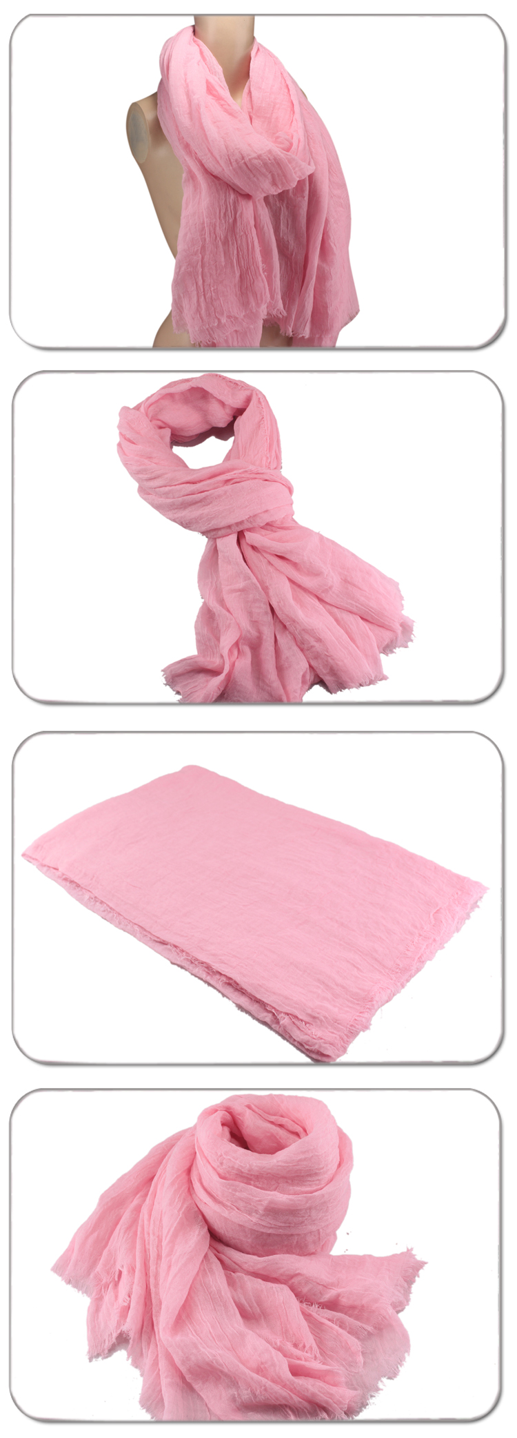2013 solid color long scarf for women