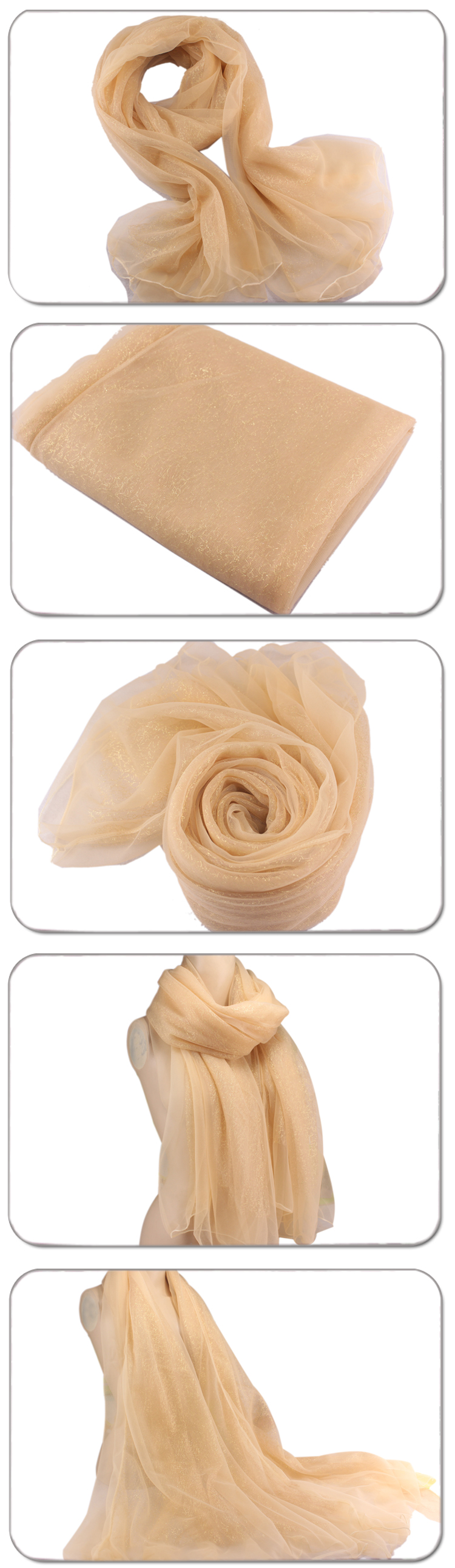 solid color lace scarf for ladies