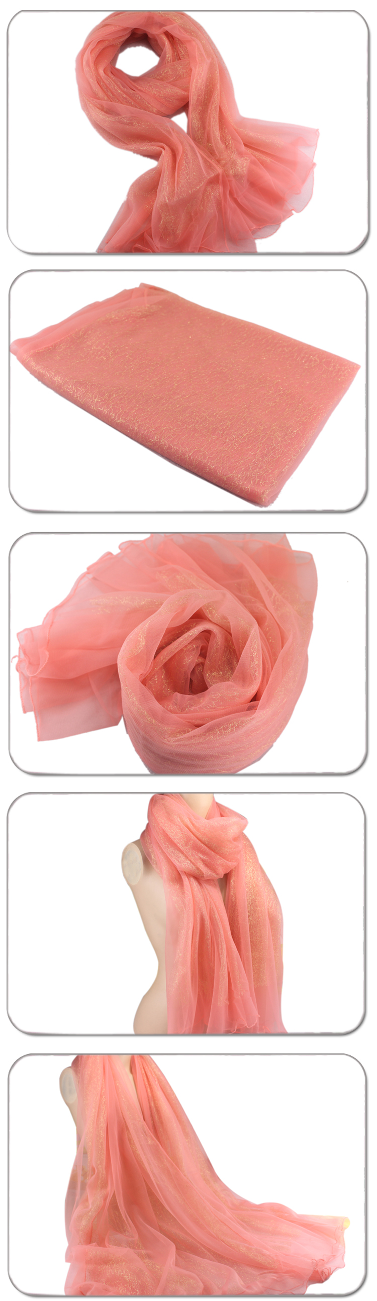 solid color lace scarf for ladies