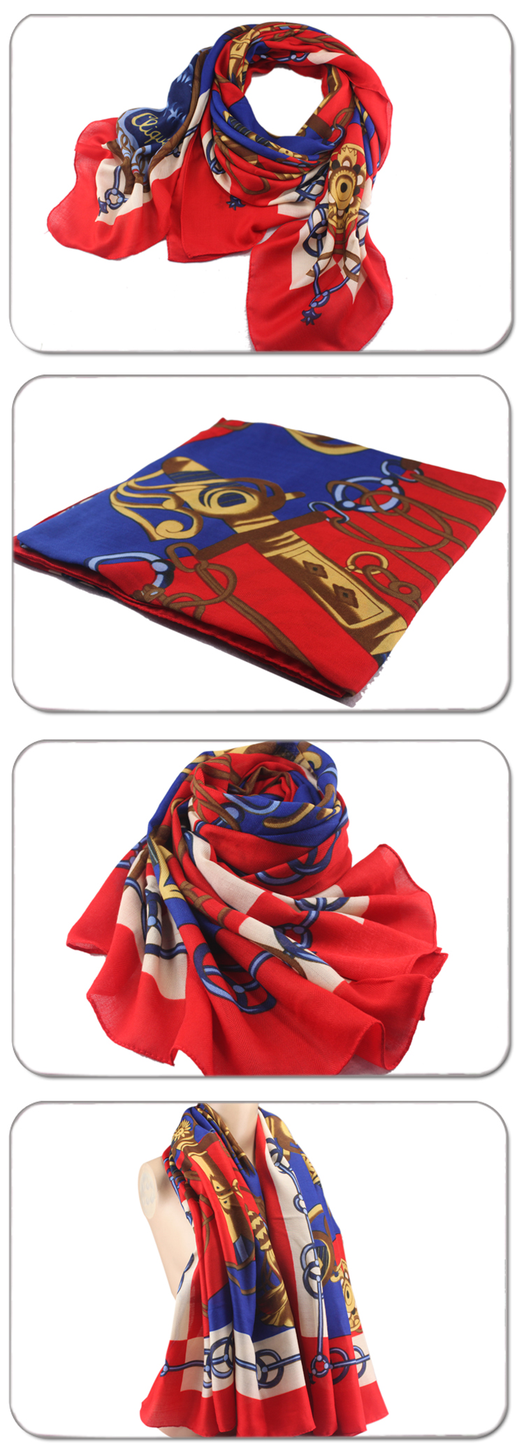 elegant square silk for women