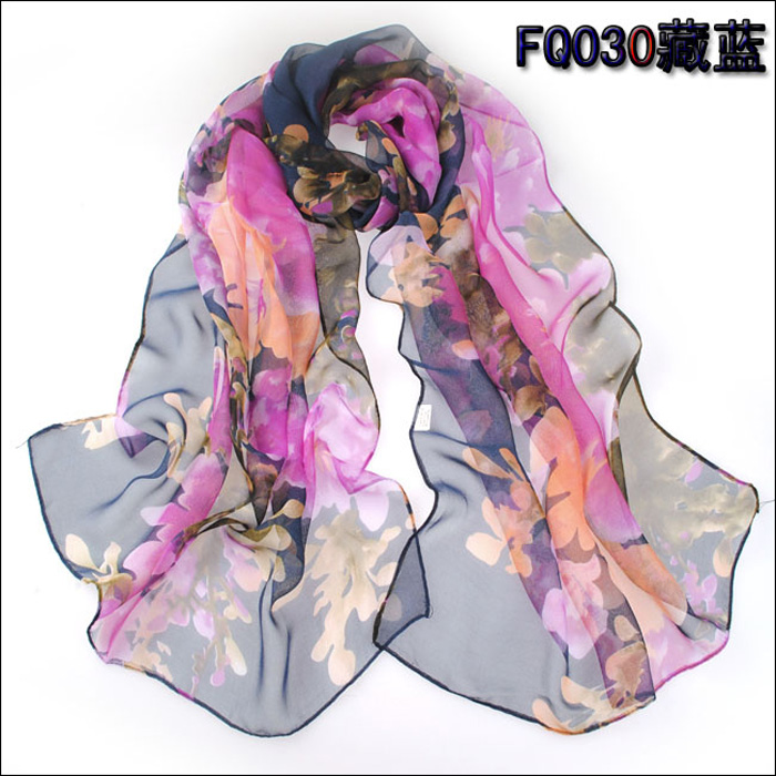 2013 latest style women chiffon scarf