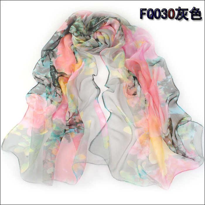 2013 latest style women chiffon scarf