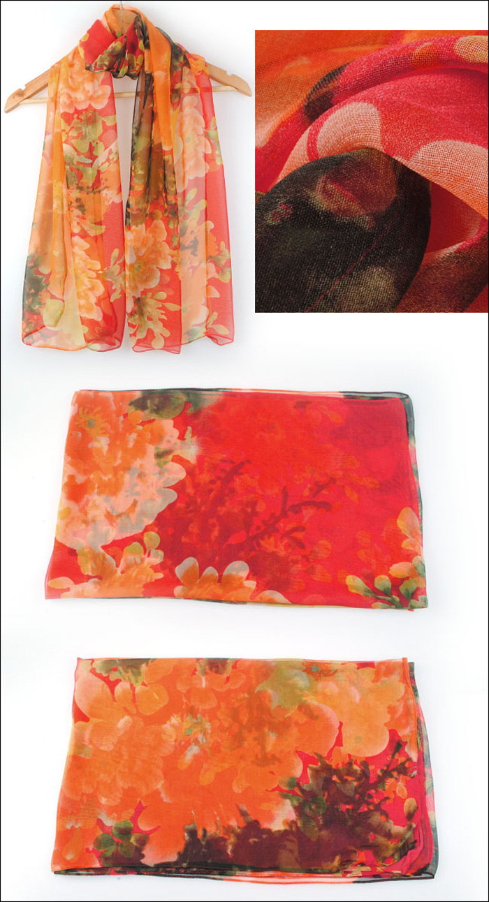 2013 latest style women chiffon scarf